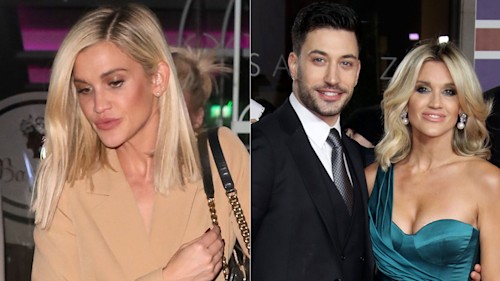 Ashley Roberts puts on a brave face following shock split from Strictly's Giovanni Pernice