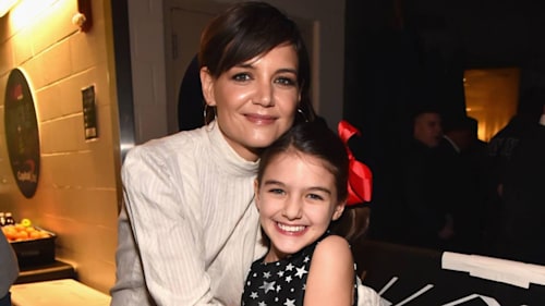 Katie Holmes captures sweetest moment during evening out with daughter Suri