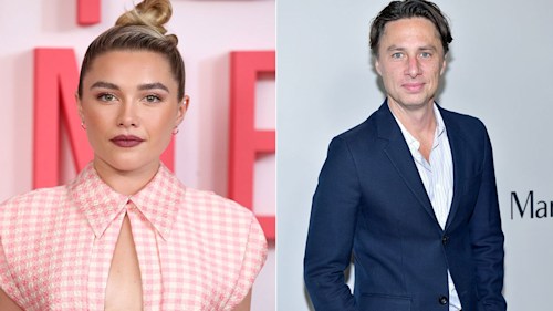 Little Women's Florence Pugh, 24, forced to defend romance with Zach Braff, 45, after going public on Instagram