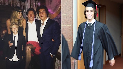 Elle Macpherson shares incredibly rare photo of son Flynn as he graduates from university