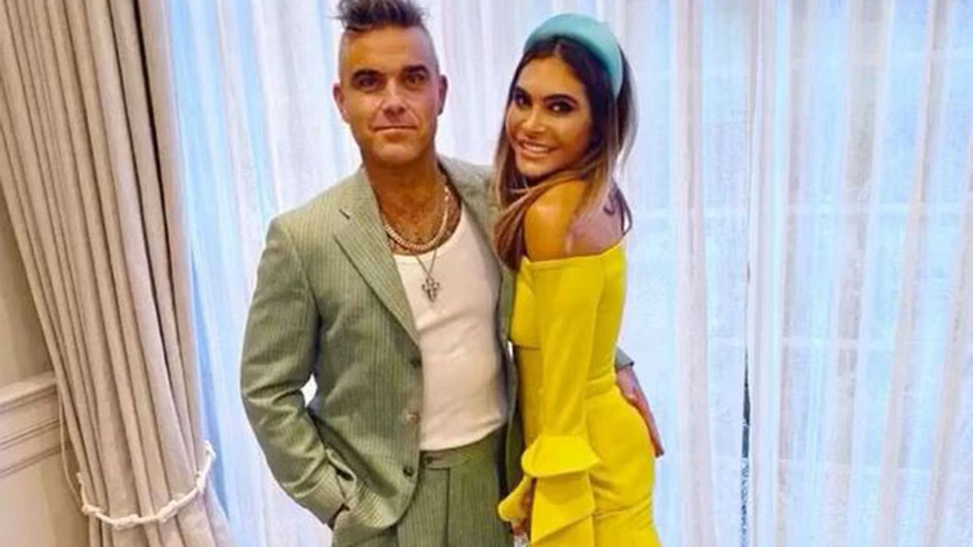 Robbie Williams And Wife Ayda Field Share Happy News Amid Lockdown | HELLO!