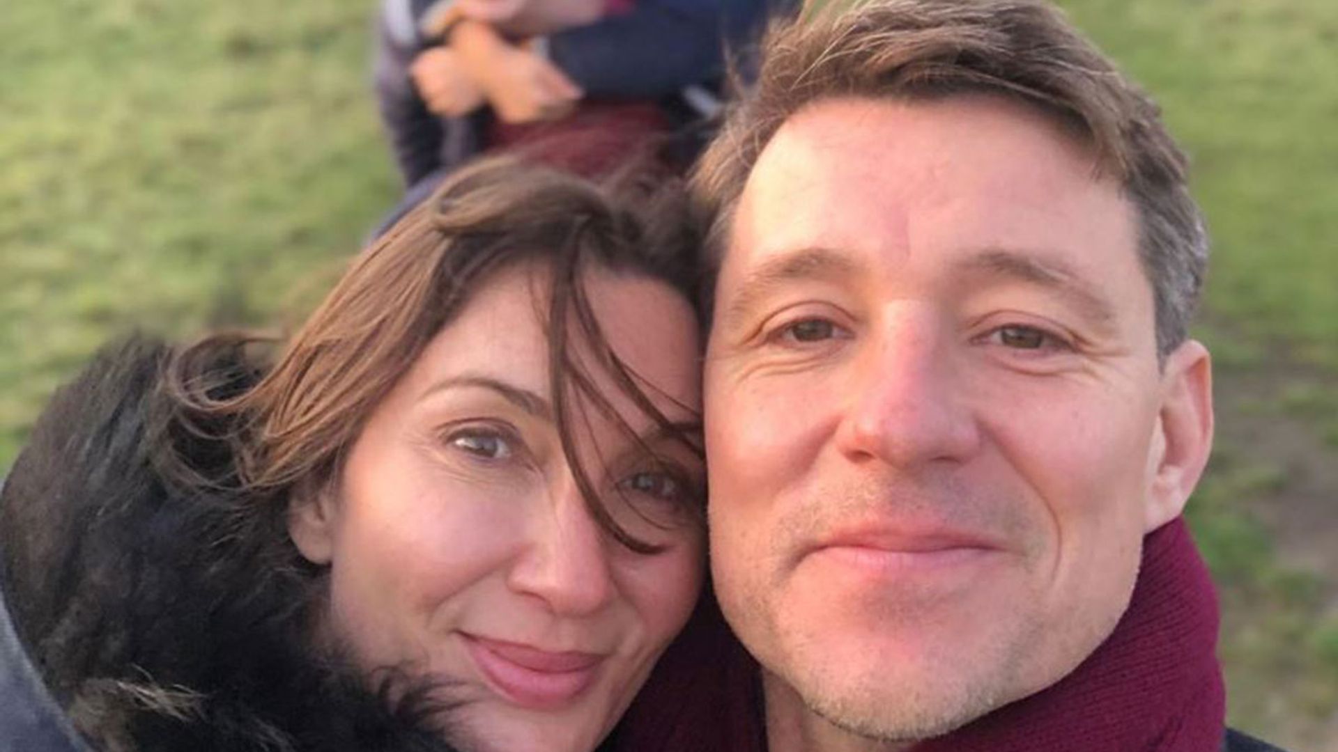 Ben Shephard's Wife Doesn't Look Happy In Rare Photo With Husband | HELLO!