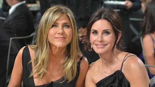 Jennifer Aniston and Courteney Cox reunite during lockdown – and fans are delighted