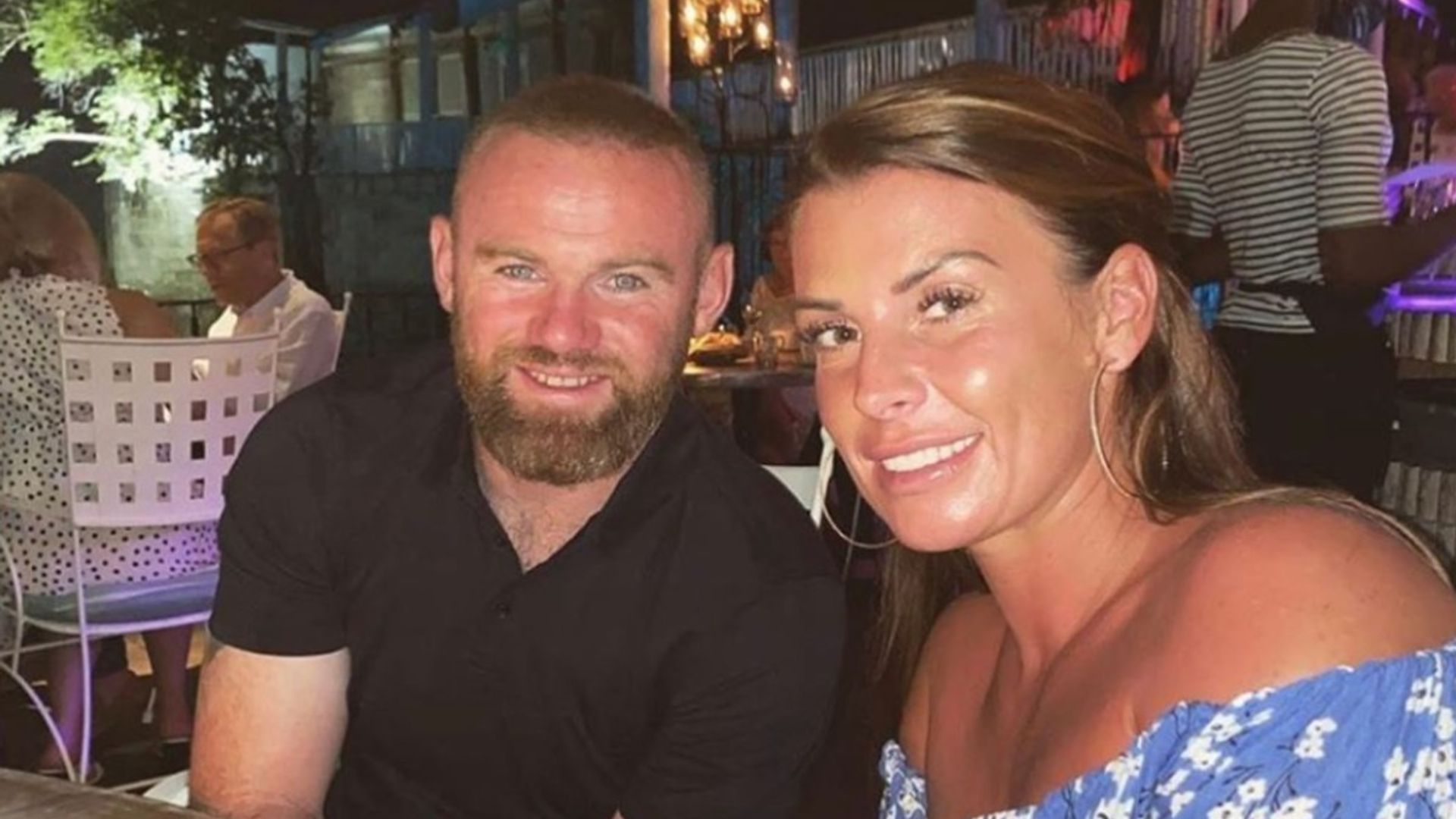 Coleen Rooney Shares Rare Photo With Wayne Rooney During Lockdown Holiday Hello