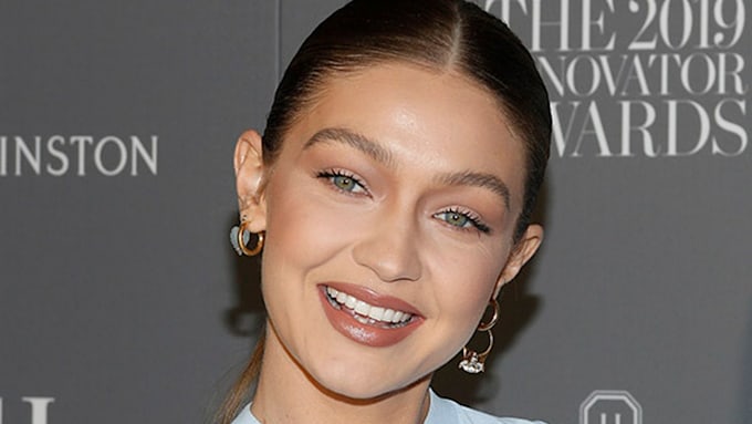 Gigi Hadid cradles baby bump in gorgeous maternity photoshoot | HELLO!