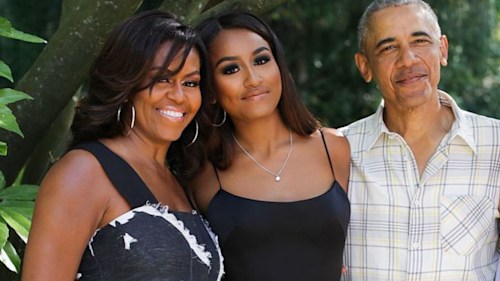 Sasha Obama's long nails are insane as she shows off incredible dance moves
