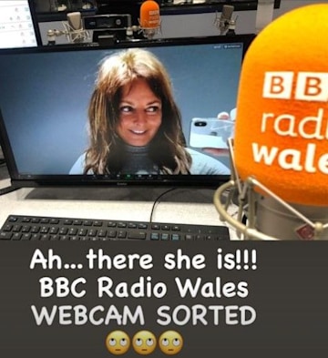 carol vorderman radio pic z