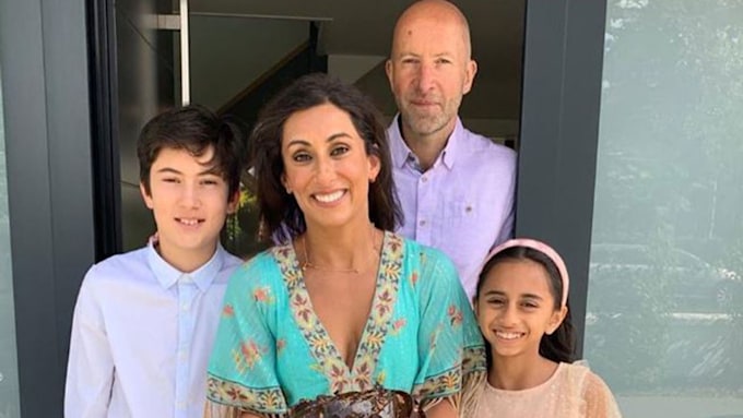 Loose Women's Saira Khan shares rare photo with husband Steve Hyde ...