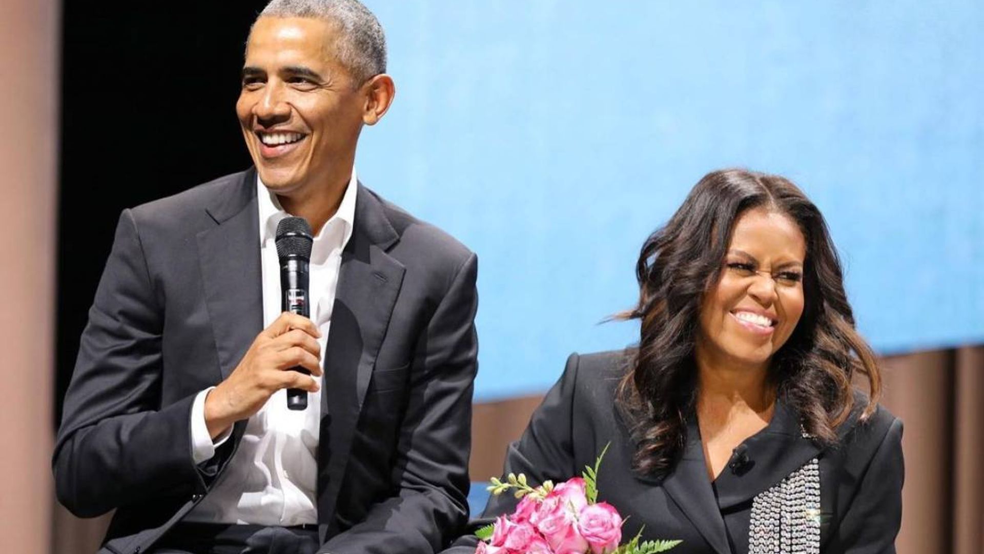 Michelle Obama pays heartfelt tribute to Barack with never-before-seen ...