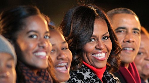 Michelle Obama stuns in figure-flattering dress while announcing exciting news about Barack