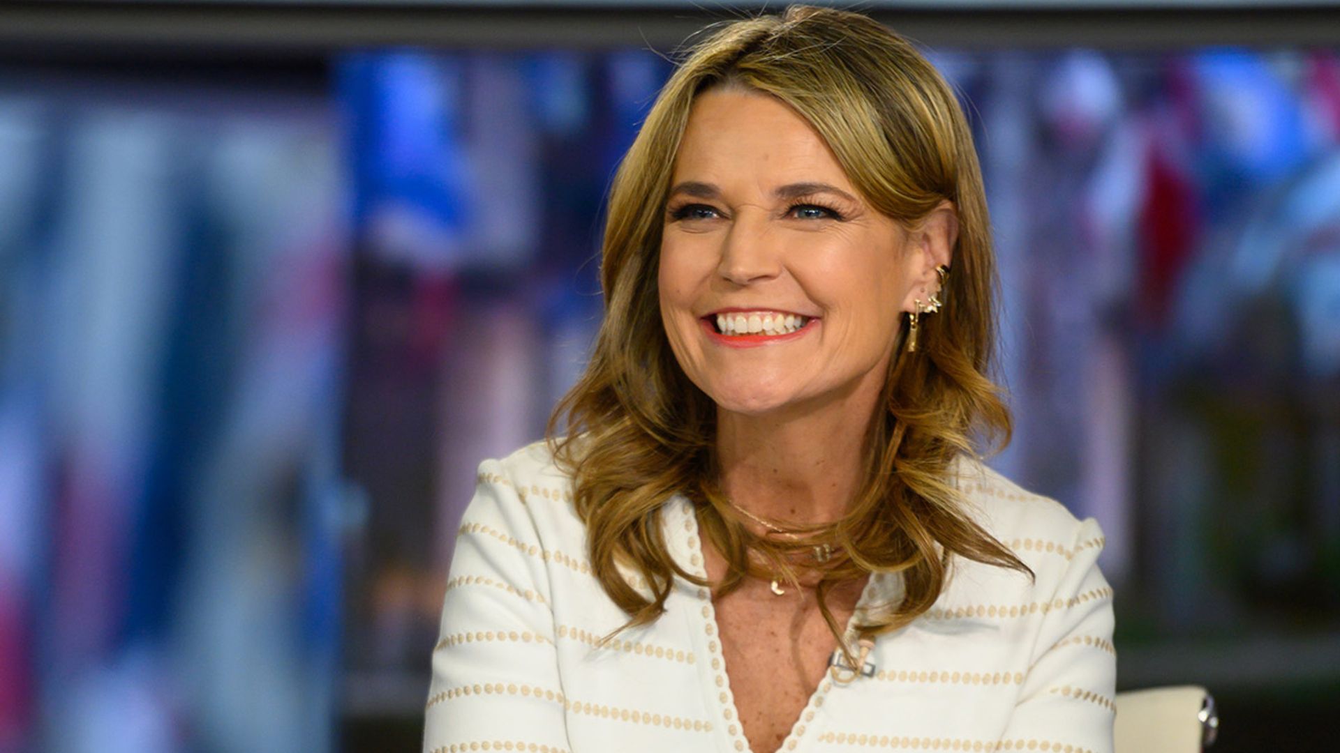 Savannah Guthrie Shares Glimpse Inside Glamorous Upstate New York Home   Savannah Guthrie Presenting T 