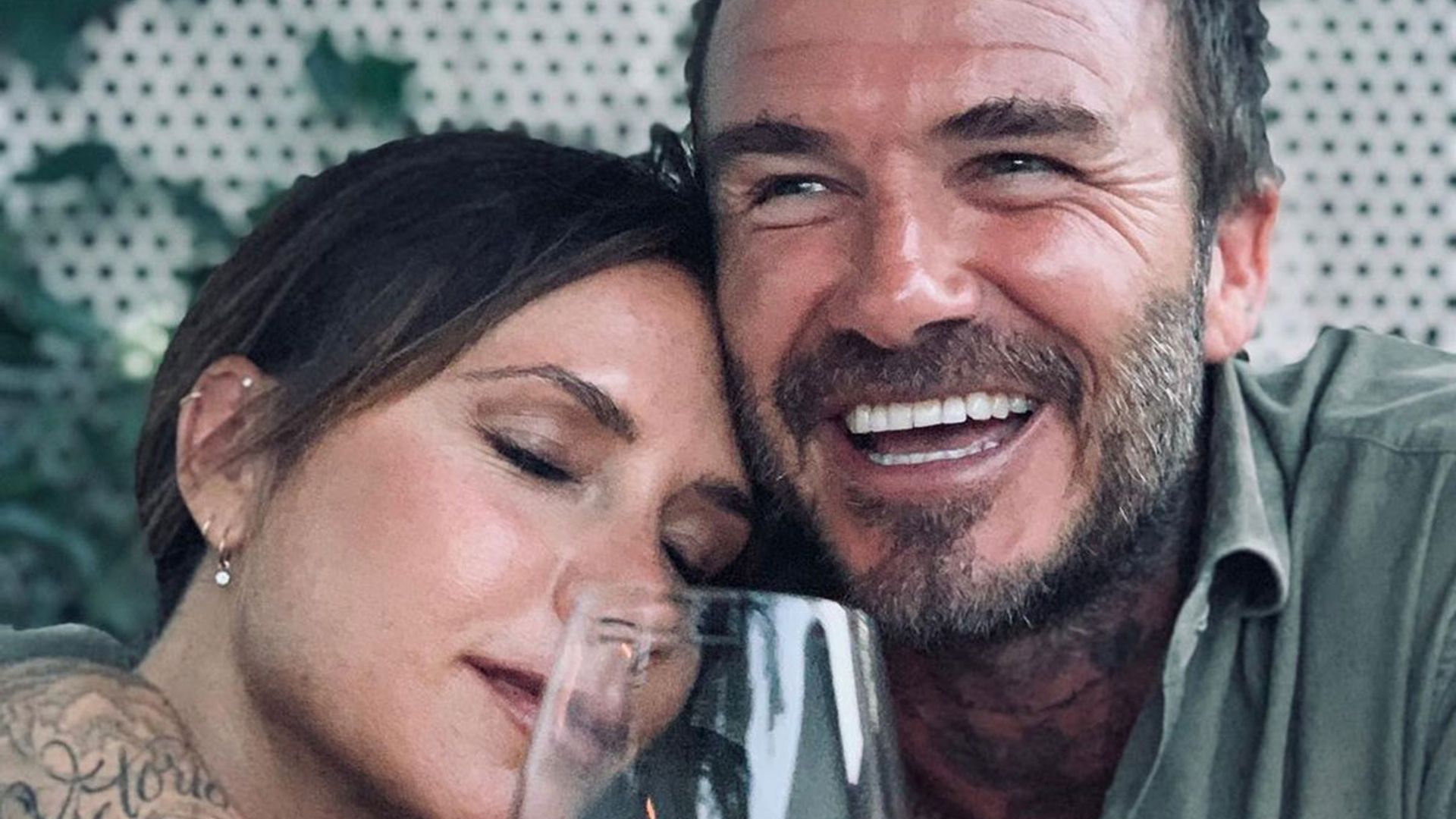 David Beckham Melts Hearts With Precious Photos Of Wife Victoria And Daughter Harper Hello