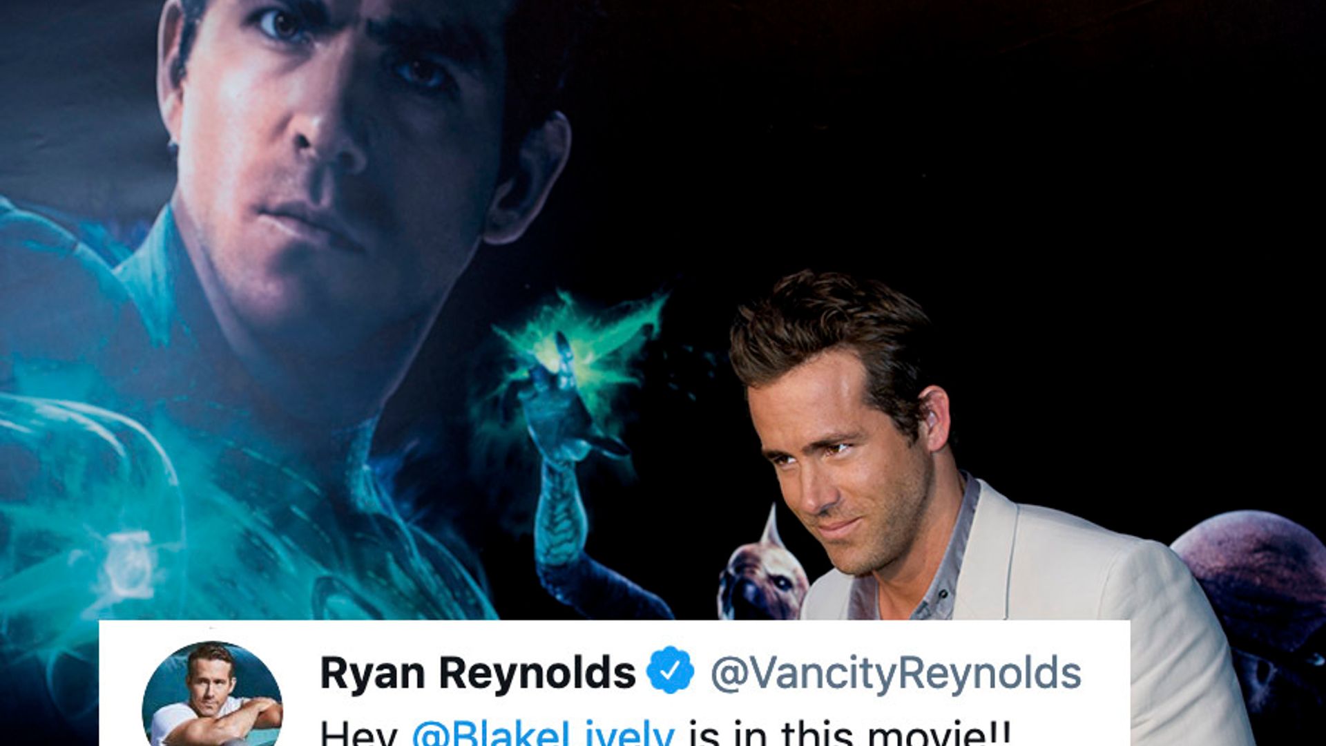 Ryan Reynolds celebrated St. Patrick’s Day by watching 'Green Lantern