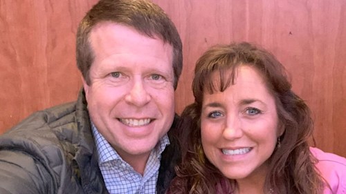 John and Abbie Duggar praise grandparents Jim Bob and Michelle with adorable new picture