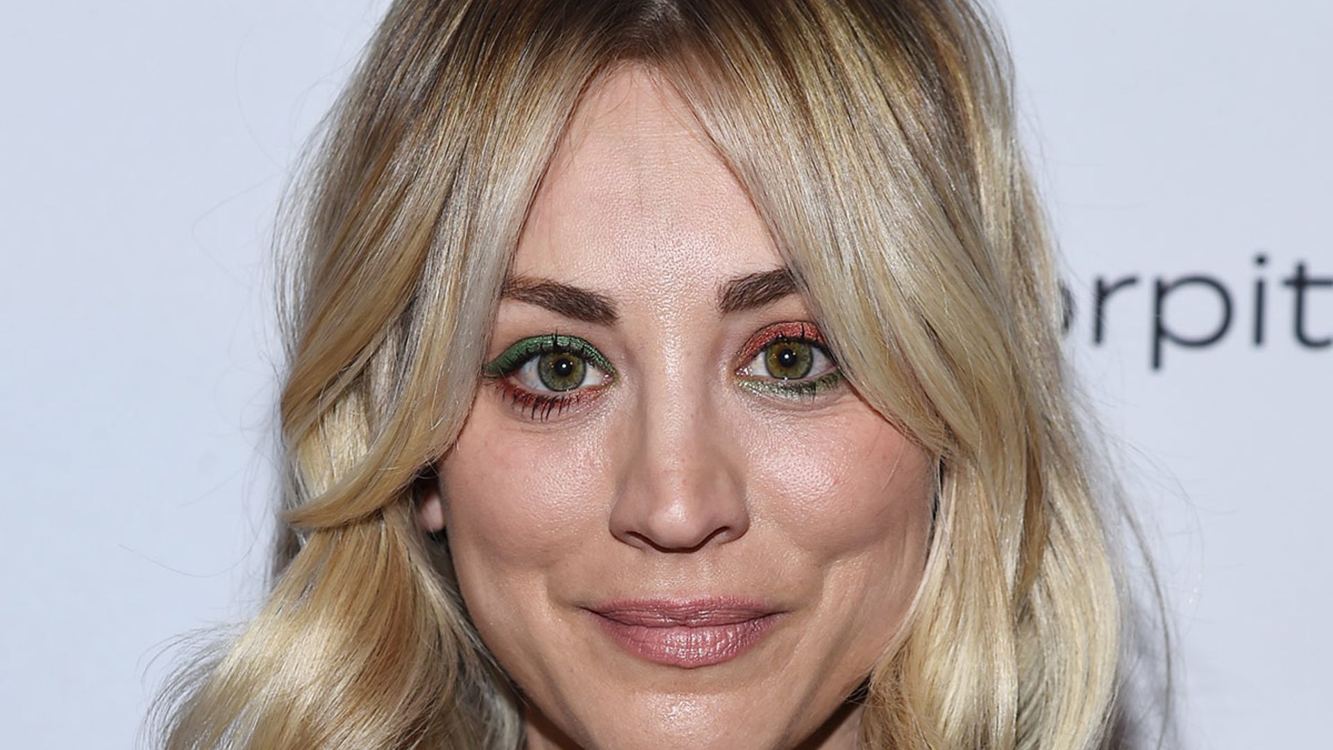 Kaley Cuoco poses up a storm in stunning pink dress | HELLO!