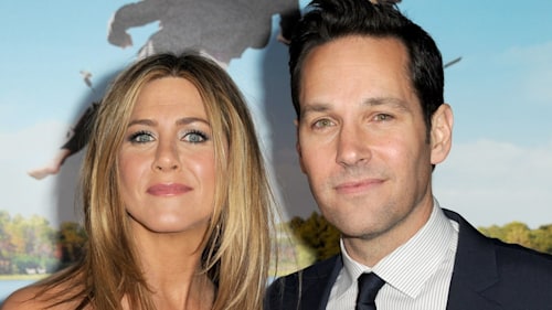 Jennifer Aniston has pillow fight with Paul Rudd in incredible throwback