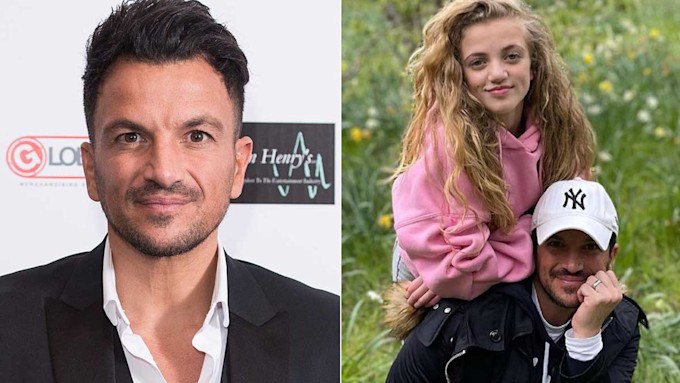 Peter Andre reveals joy following good news for daughter Princess | HELLO!