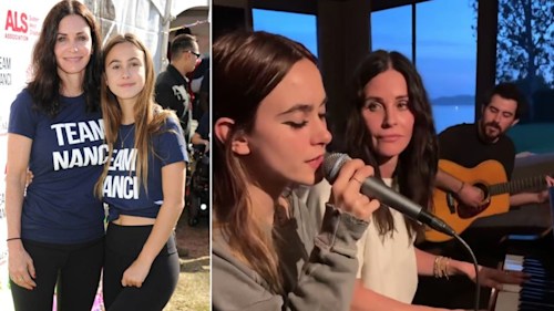 Courteney Cox’s daughter shows off rare talent as Friends star celebrates early Mother’s Day