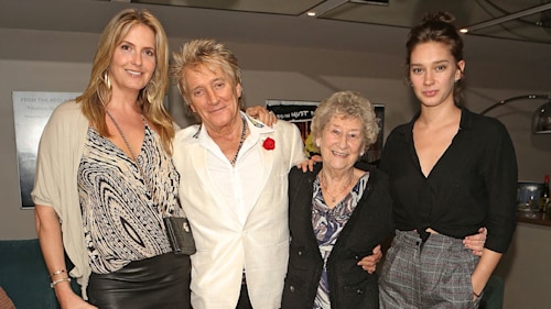 Rod Stewart and Rachel Hunter's daughter Renee celebrates birthday with rooftop family dinner – see the rare picture