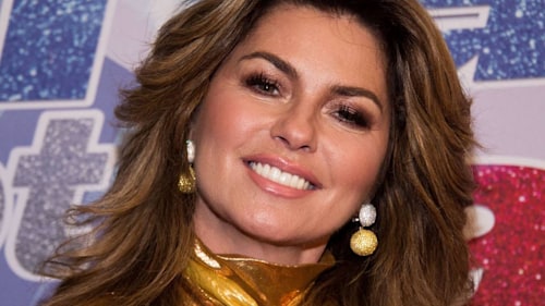 Shania Twain stuns in string bikini and sheer cover-up during vacation gone by