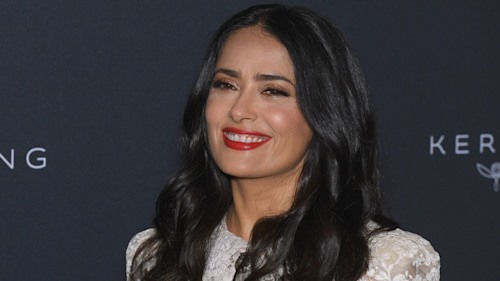 Salma Hayek leaves fans in stitches as she shares silly candid Cannes snap
