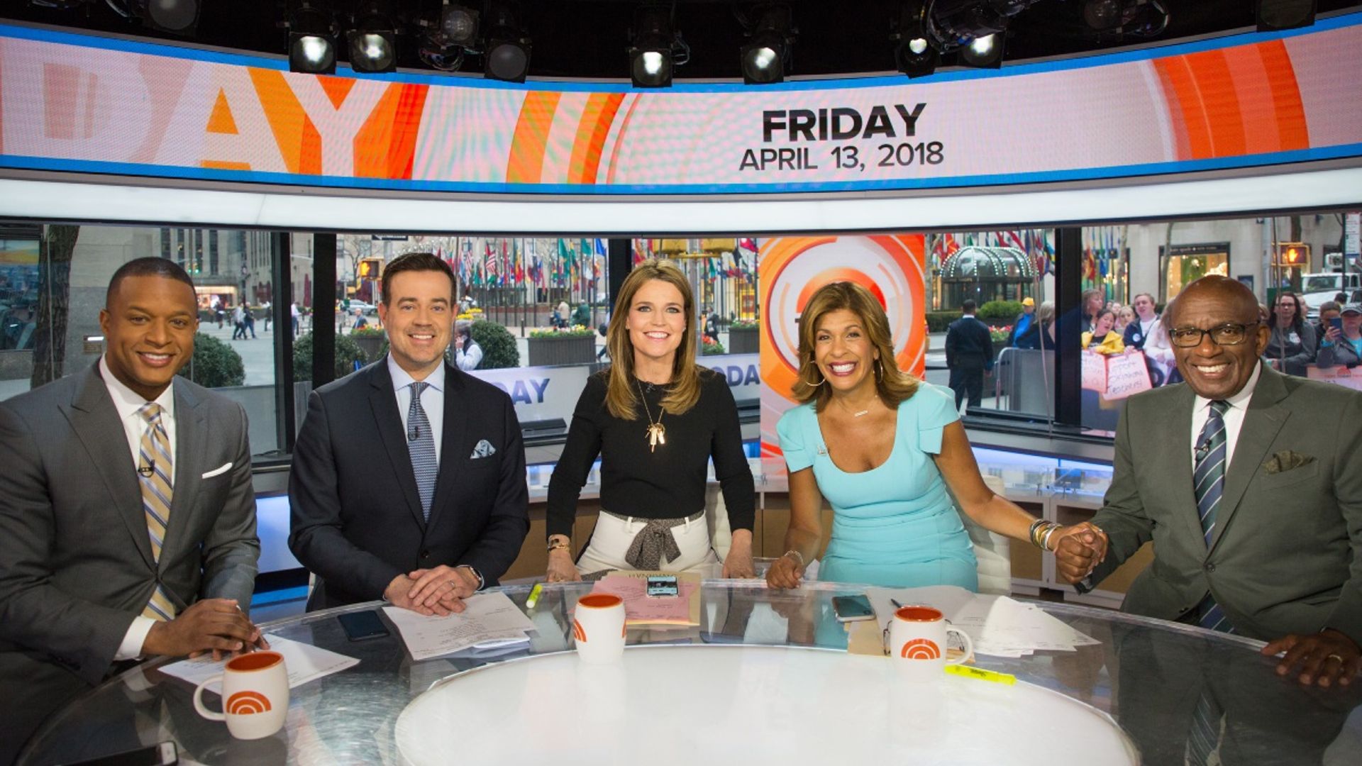 Savannah Guthrie and Hoda Kotb reunite with Today team for special ...