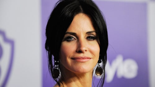 Courteney Cox takes us behind-the-scenes of her exciting new project in hilarious video