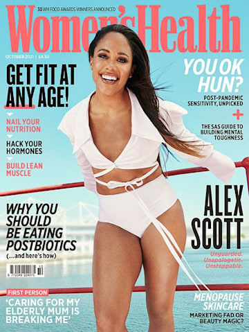 Alex Scott sizzles in daring white bikini as she details trolling