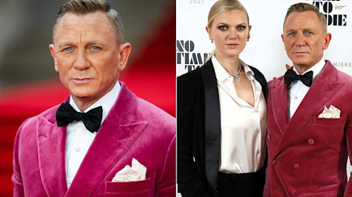 Daniel Craig makes extremely rare appearance with his daughter Ella at No Time To Die premiere