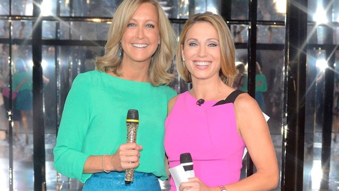 GMA's Lara Spencer shares heartfelt message to co-star Amy Robach ...