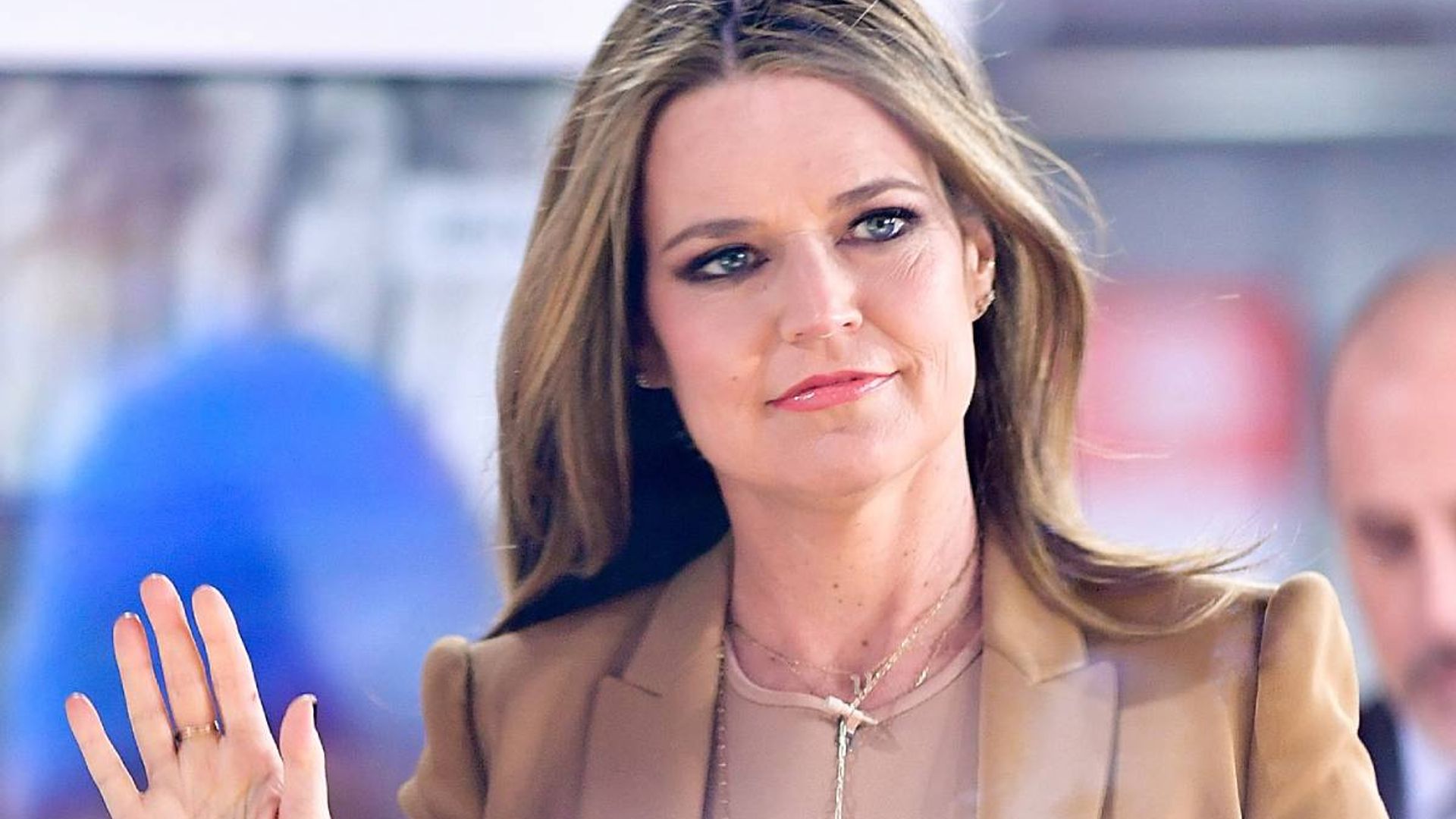 Today S Savannah Guthrie Bids Emotional Farewell To Co Star In   Today Savannah Guthrie Emotional Farewell T 