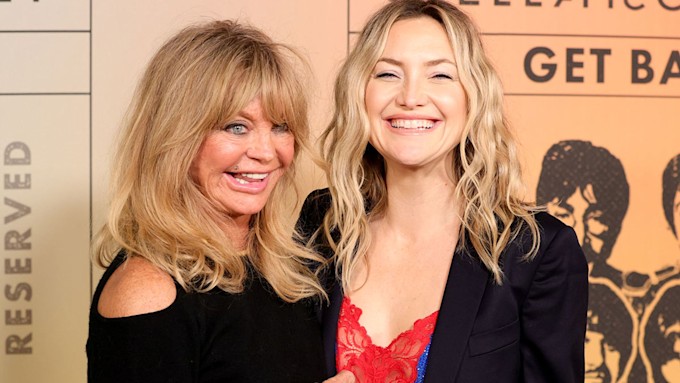 Kate Hudson shares picture of mum Goldie Hawn and baby grandchild ...