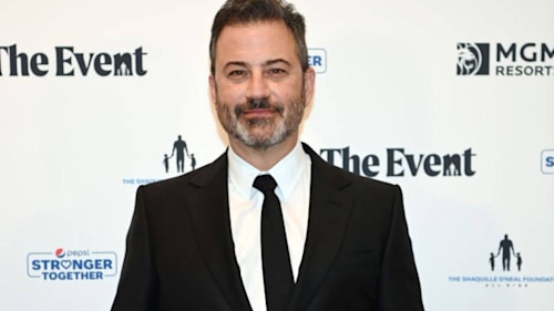Jimmy Kimmel narrowly escapes injury while cooking Thanksgiving dinner - see the photos