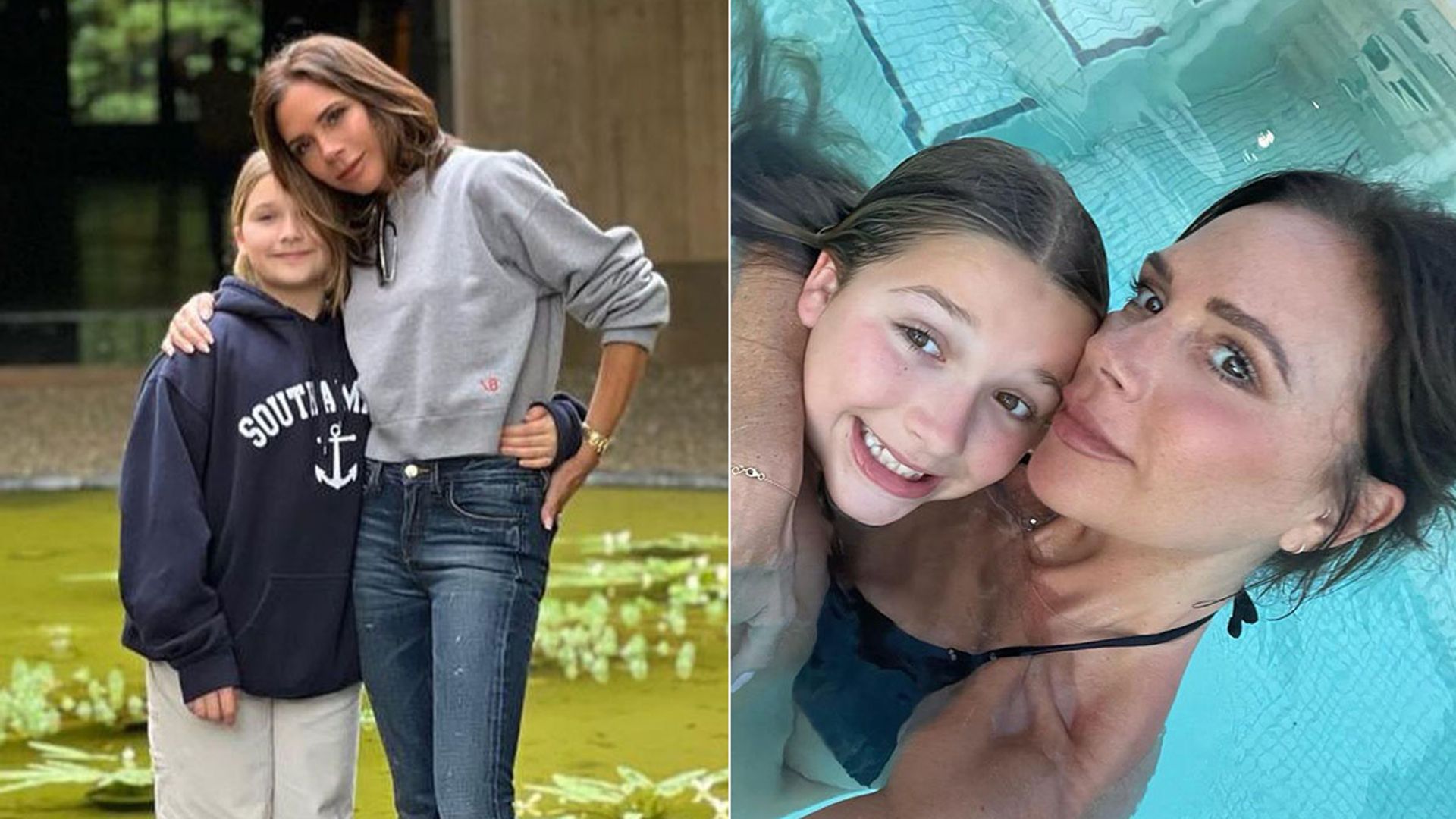 Victoria Beckham Is Every Inch The Proud Mum After Daughter Harper's ...