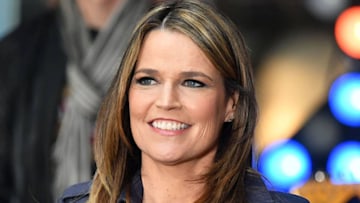 Today's Savannah Guthrie takes the plunge in black swimsuit - and you
