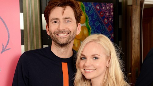 David Tennant's wife Georgia reveals private text messages with her husband