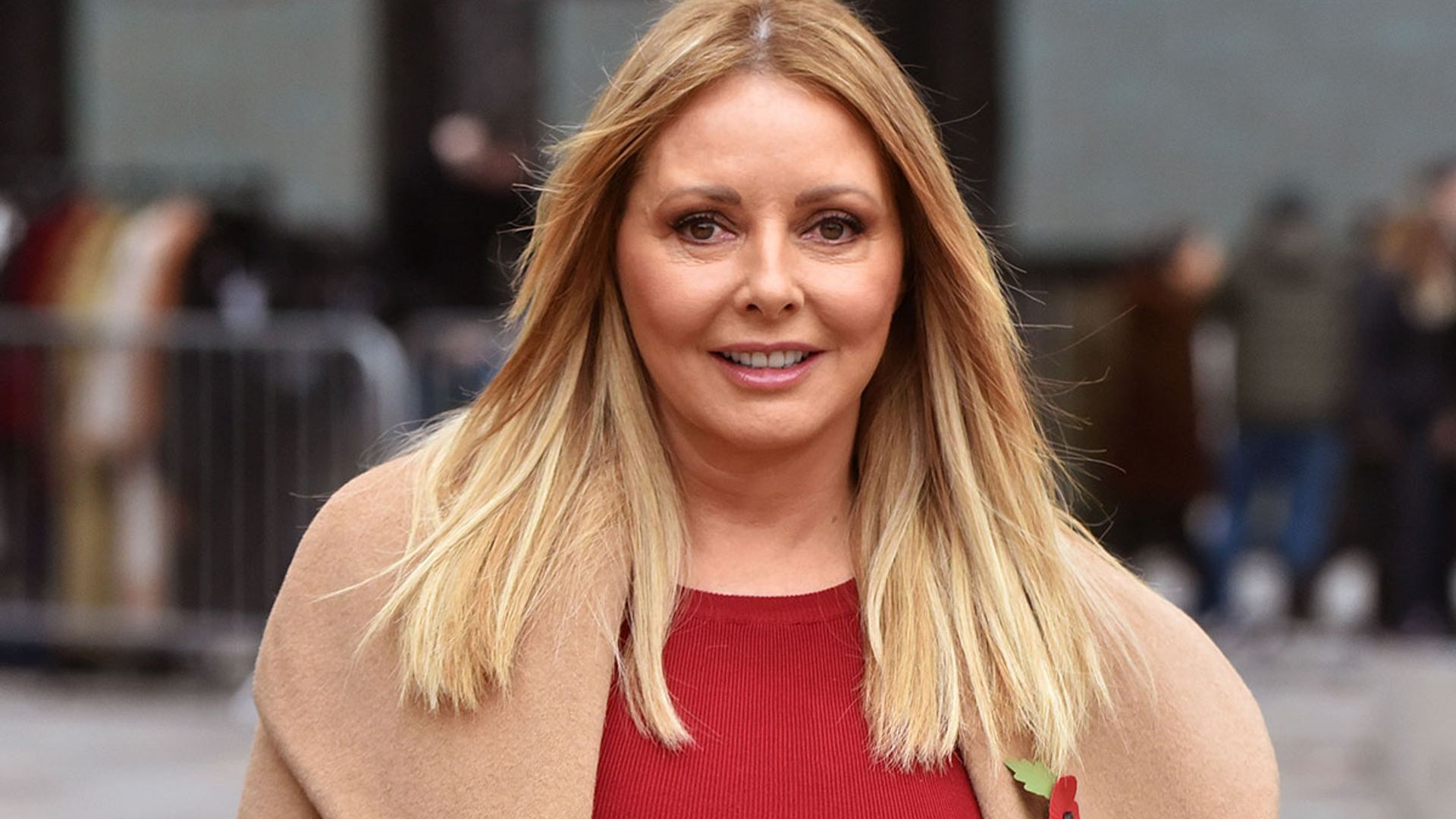 Carol Vorderman Highlights Her Stunning Curves In Sexy Leather Pants In