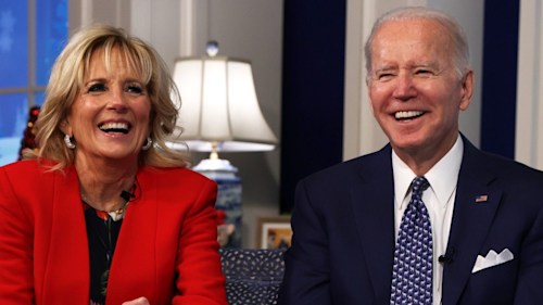 Joe and Jill Biden introduce their adorable new addition to White House