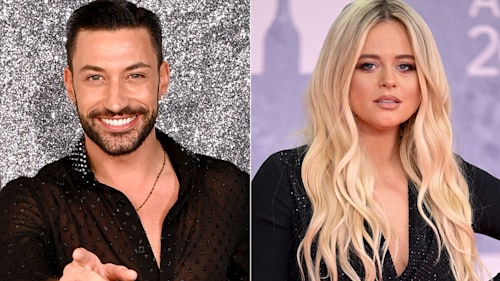 Giovanni Pernice breaks silence after Emily Atack 'kiss' reports