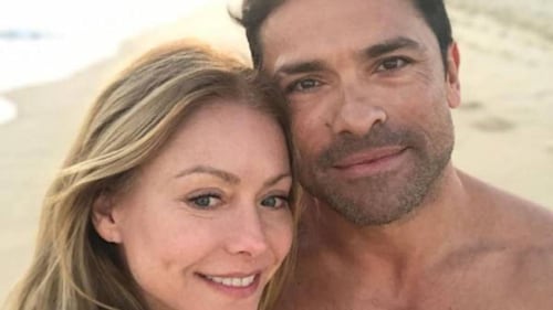 Kelly Ripa and Mark Consuelos share cozy beach photo but fans notice the same thing