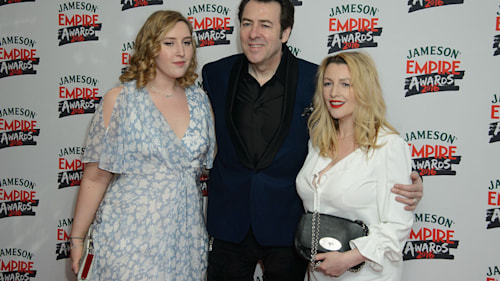 Jonathan Ross' daughter and wife could be twins as they step out in London