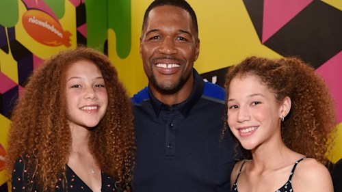 Michael Strahan joined by all his children during family beach trip as he marks double celebration