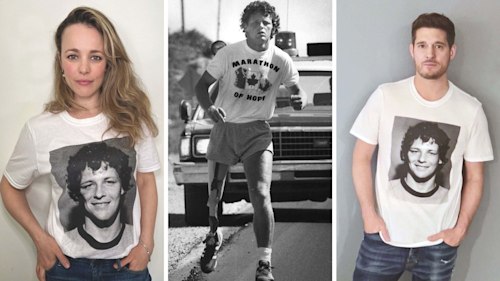 Michael Bublé, Rachel McAdams and more stars are rocking this T-shirt to support the Terry Fox Run