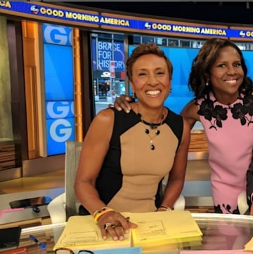 GMA's Robin Roberts praised by co-star in honor of pride month with