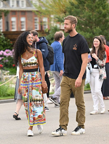 Vick Hope shares rare picture of Ibiza after visiting fiancé Calvin