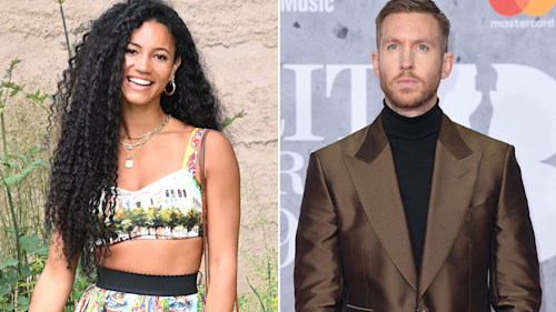 Vick Hope shares rare picture of Ibiza after visiting fiancé Calvin Harris