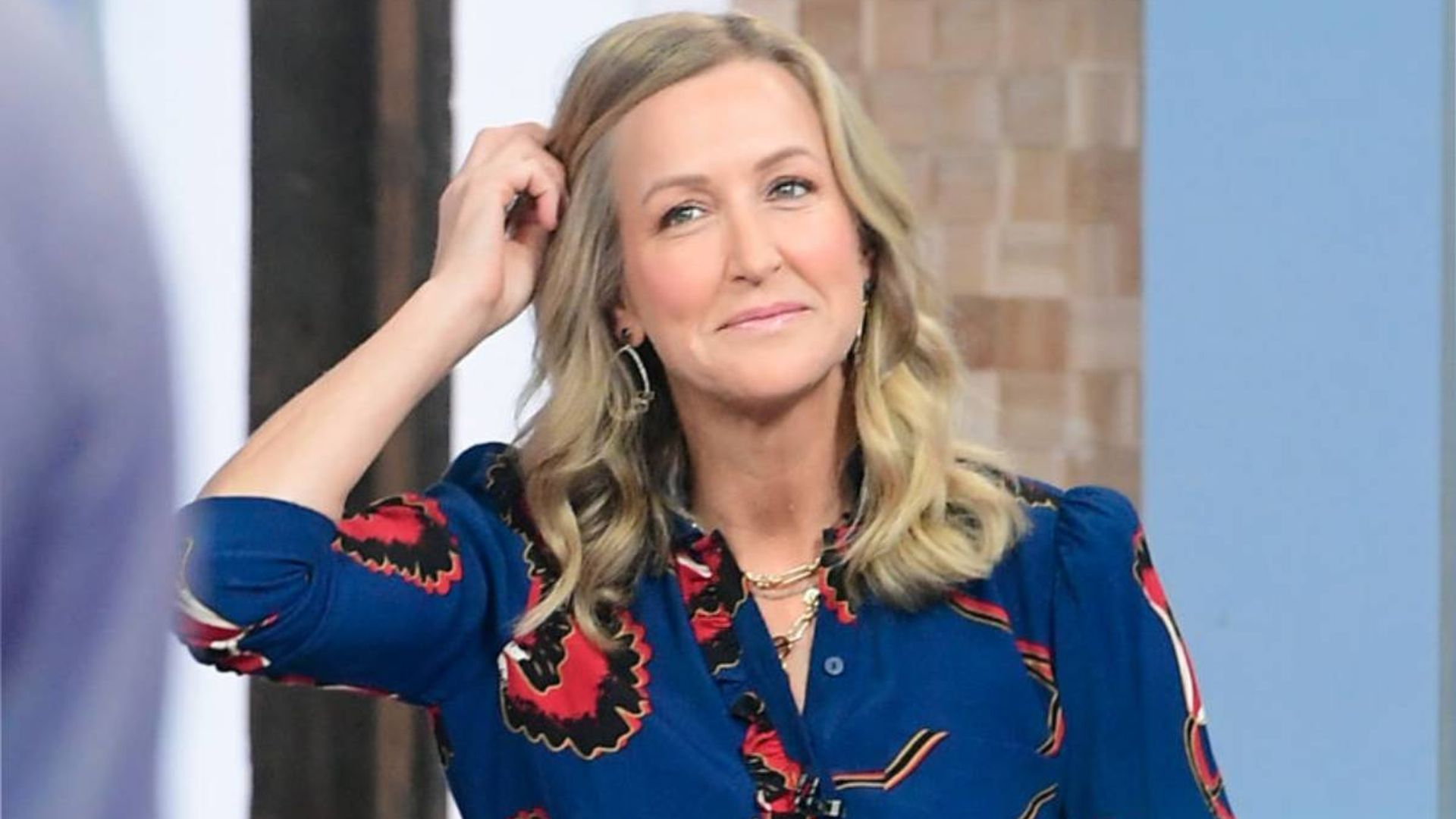 Lara Spencer surrounded by loved ones after leaving GMA in NY to mark