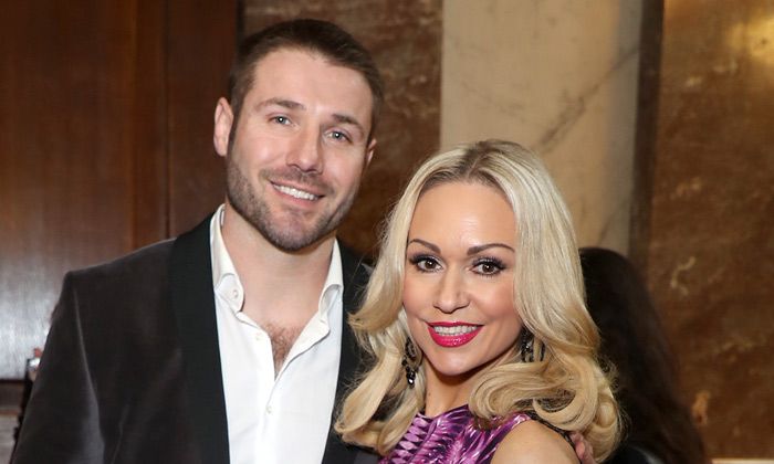 Strictly professional Kristina Rihanoff and partner Ben celebrate family occasion