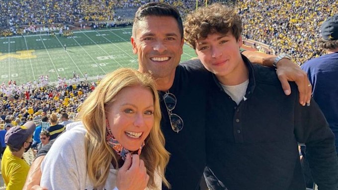 Kelly Ripa left 'unimpressed' by son Joaquin as they reunite in new ...