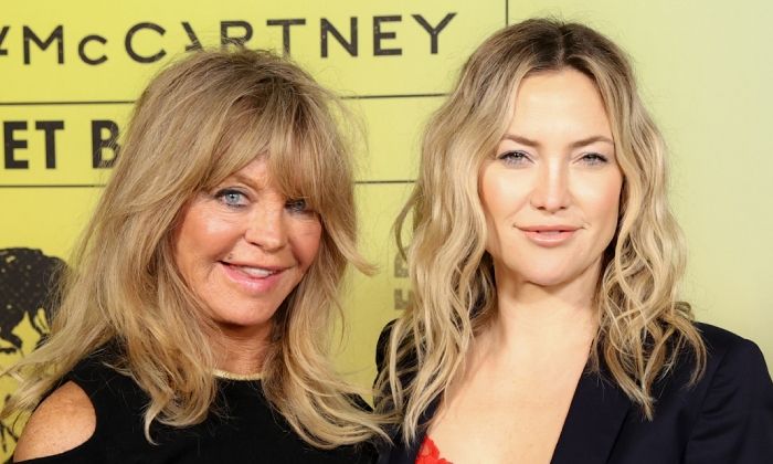 Goldie Hawn engages in shenanigans with daughter Kate Hudson - watch